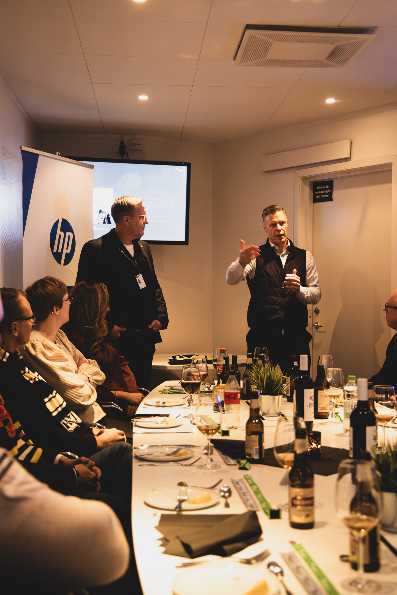 Magnifik kundkväll med SHL-hockey och middag tillsammans med Lenovo och HP 27/11 - INVID Gruppen