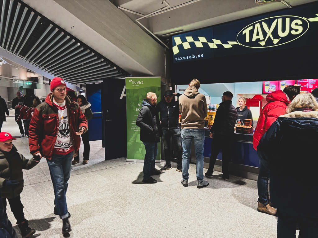 Matchvärdskap Frölunda - INVID Gruppen