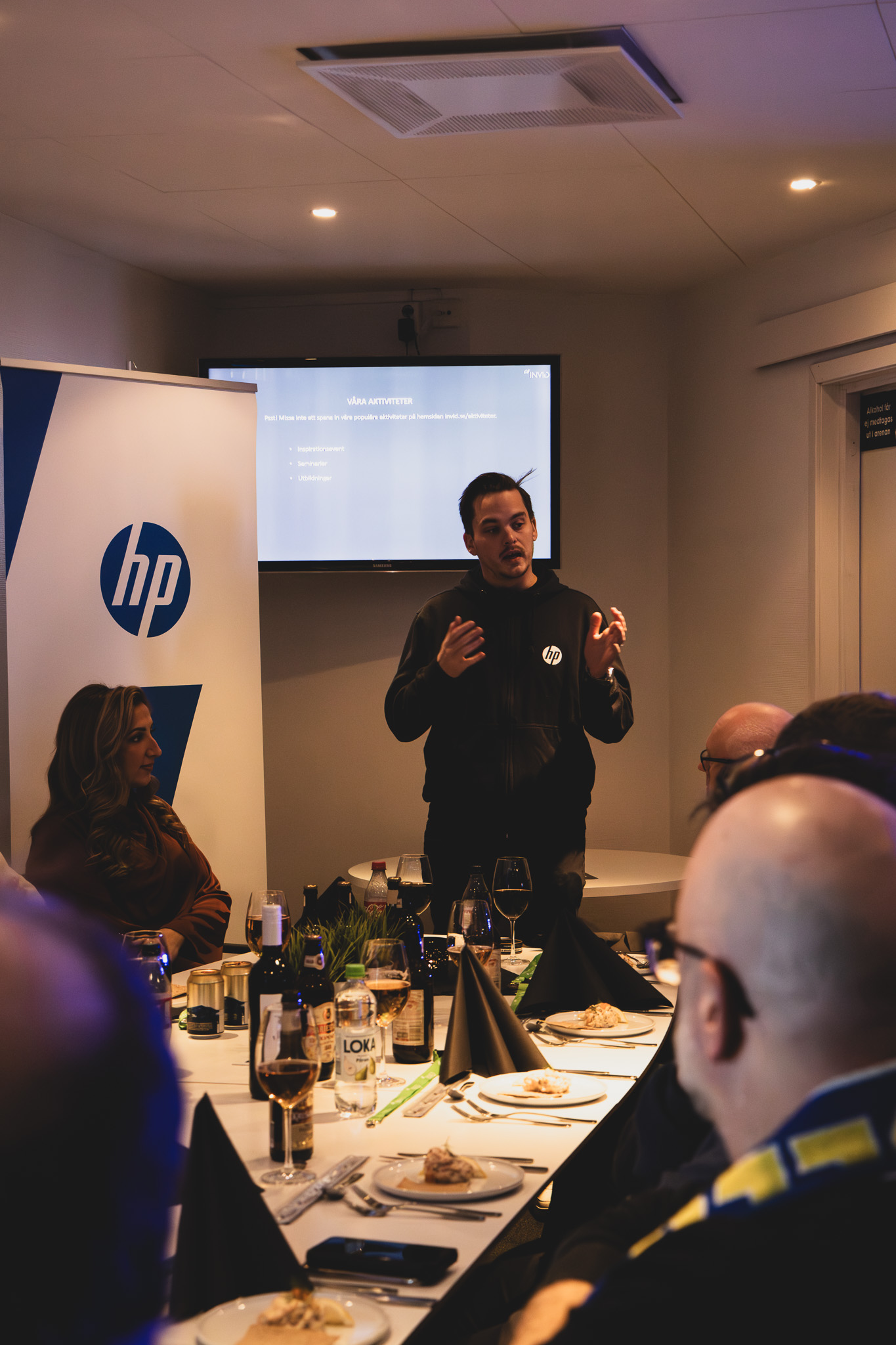 Magnifik kundkväll med SHL-hockey och middag tillsammans med Lenovo och HP 27/11 - INVID Gruppen