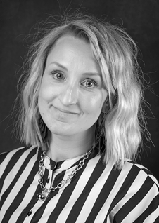Porträttbild på Frida Hansson från INVID
