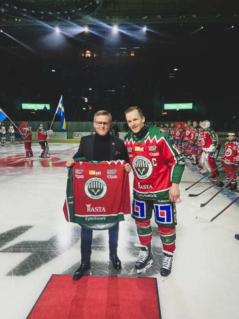 Matchvärdskap Frölunda - INVID Gruppen