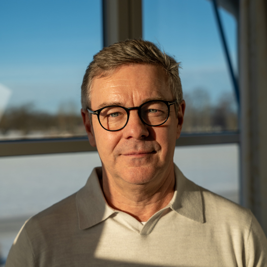 Porträtt av Christer Hallin från Hallins
