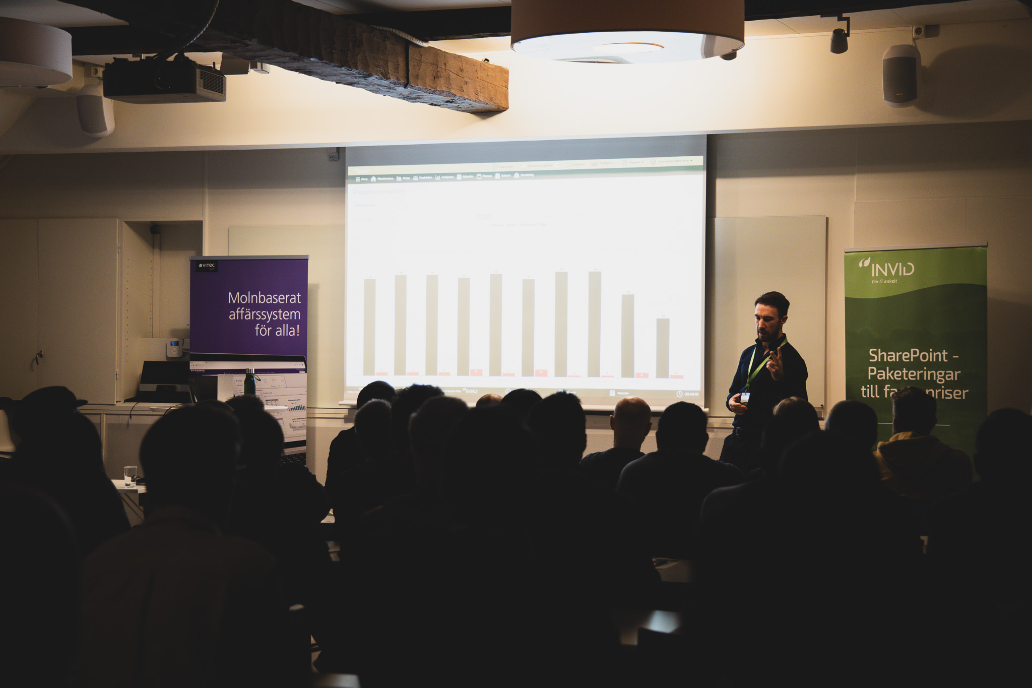 Inspirationsevent Pyramid - INVID Gruppen - Hooks Herrgård