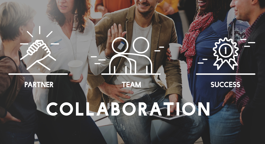 Samarbete i team med fokus på partnerskap, kommunikation och framgång i modern arbetsmiljö