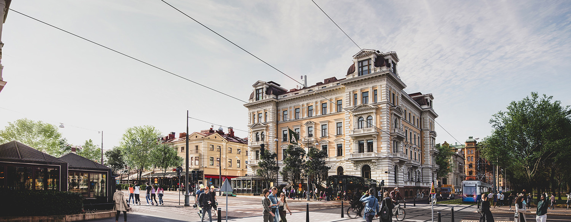 Parkgatan Avenyn Fotomontage 2