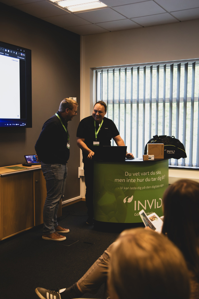 Vinnare utses i tävling under INVID‑event.