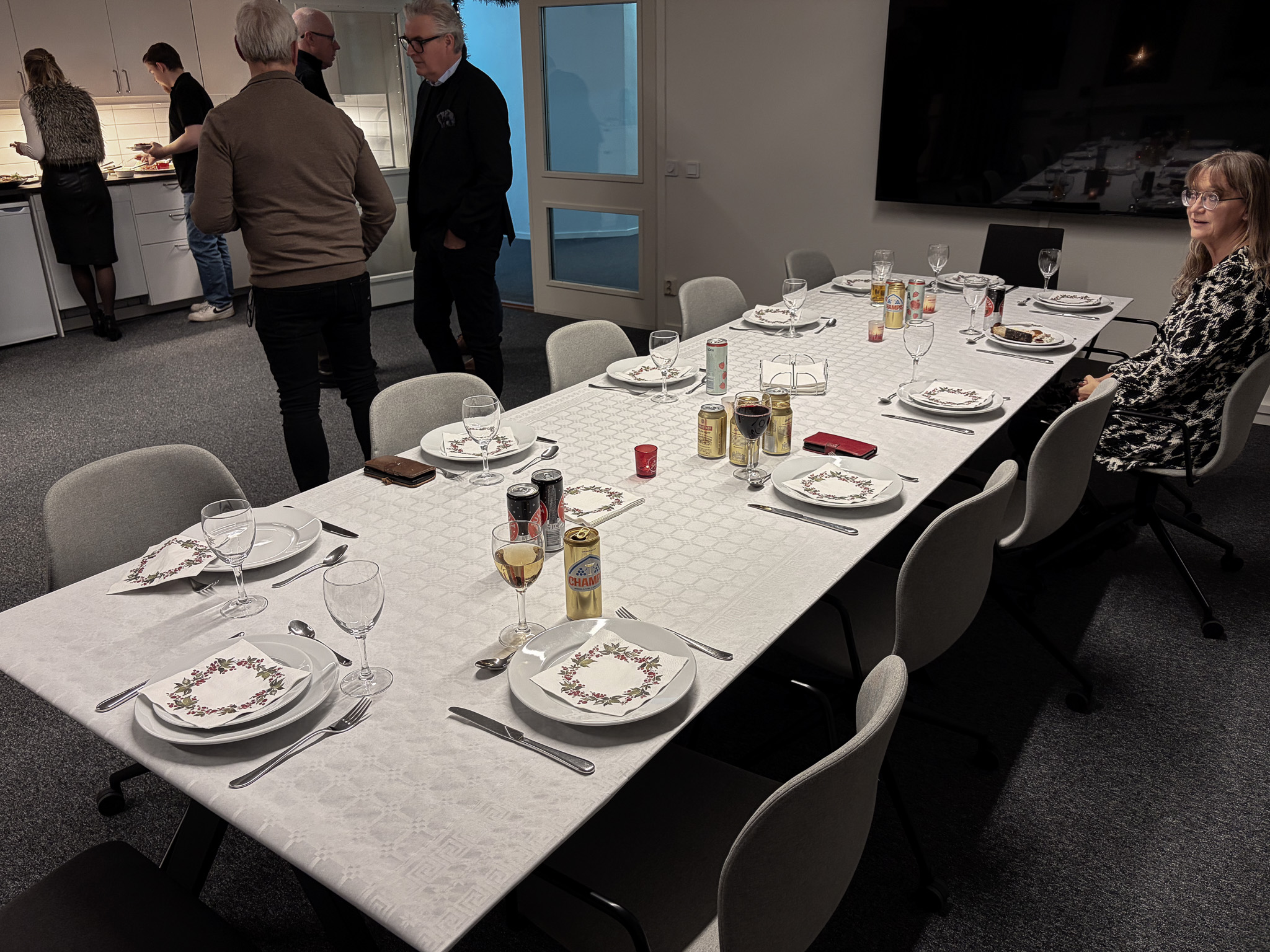 Julfest med kunder - Tranås - INVID Gruppen