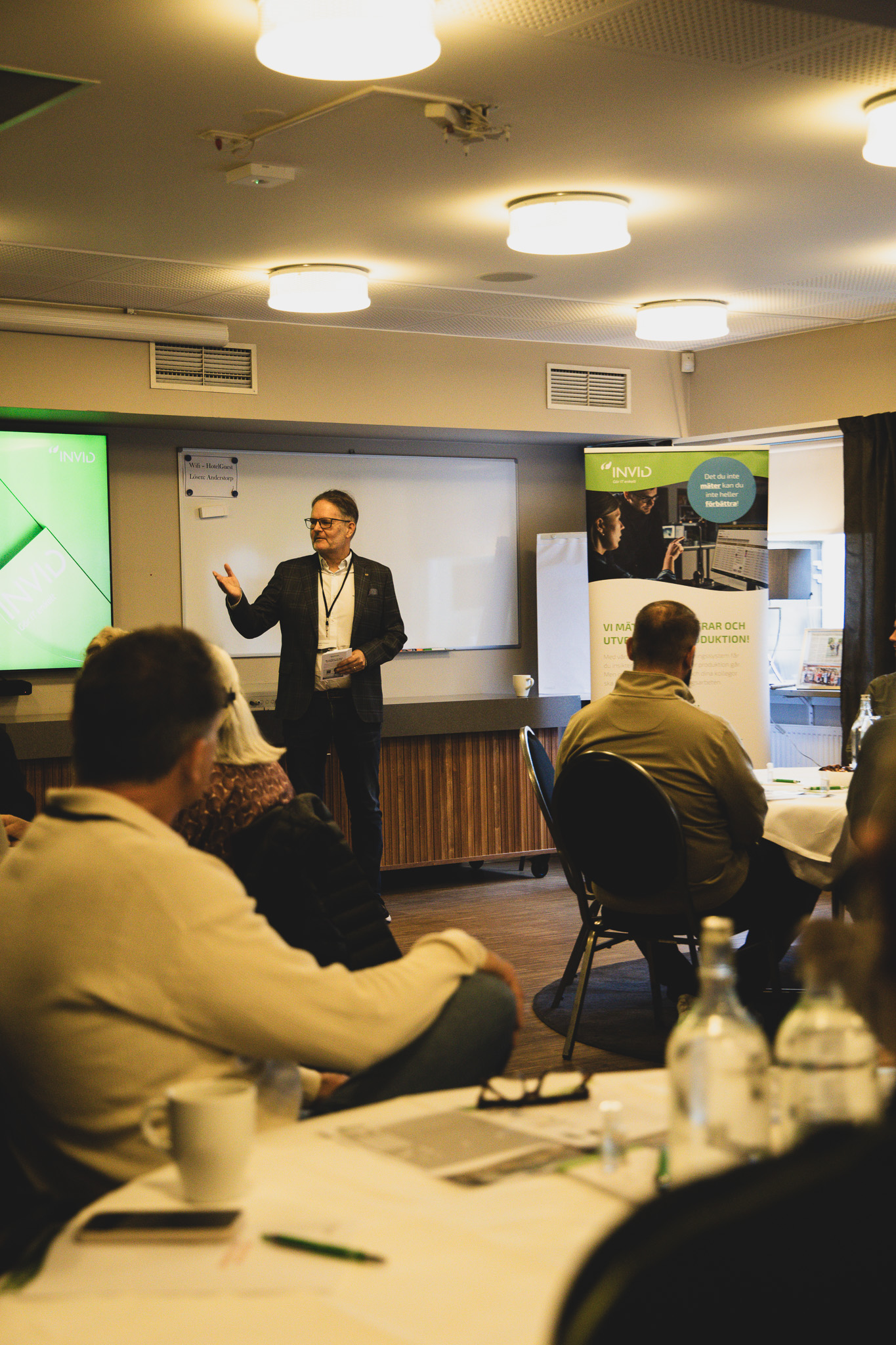 Seminarium - Produktionsuppföljning - Smart Industri 365 - Anderstorp - Hotell Åsen - INVID Gruppen