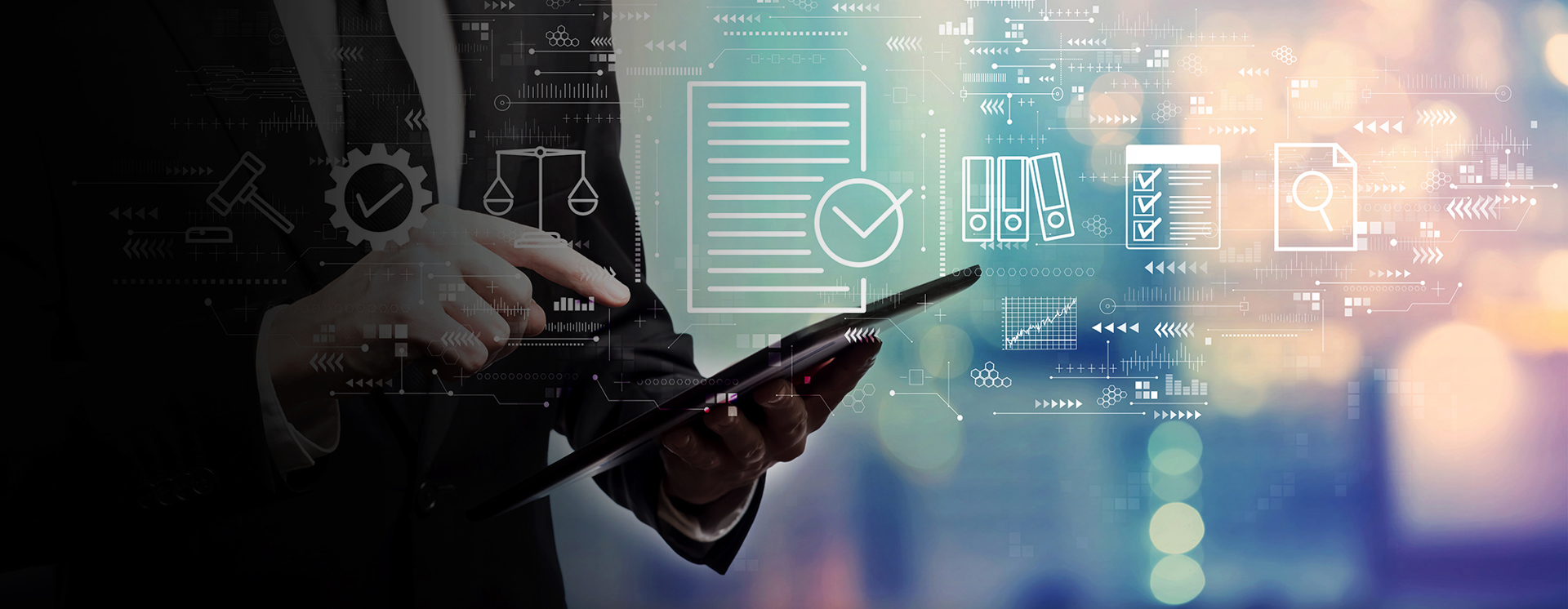 Digital dokumenthantering i ledningssystem med checklista, filhantering och processer för kvalitet och efterlevnad