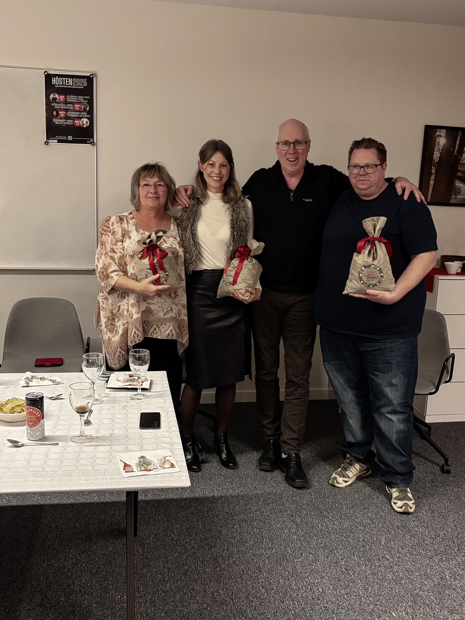 Julfest med kunder - Tranås - INVID Gruppen